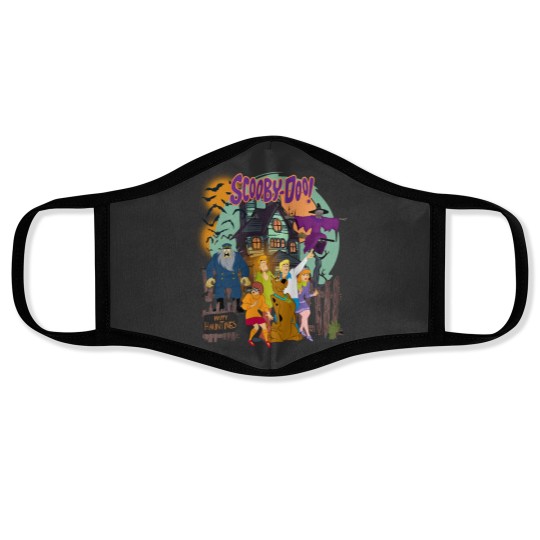 Discover Vintage Spooky Scooby-Doo Face Masks: Haunted House