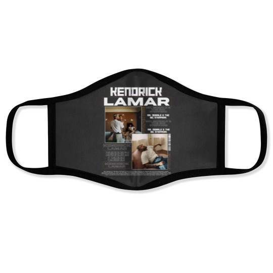 Discover Kendrick Lamar Face Mask - Official Rap Merch