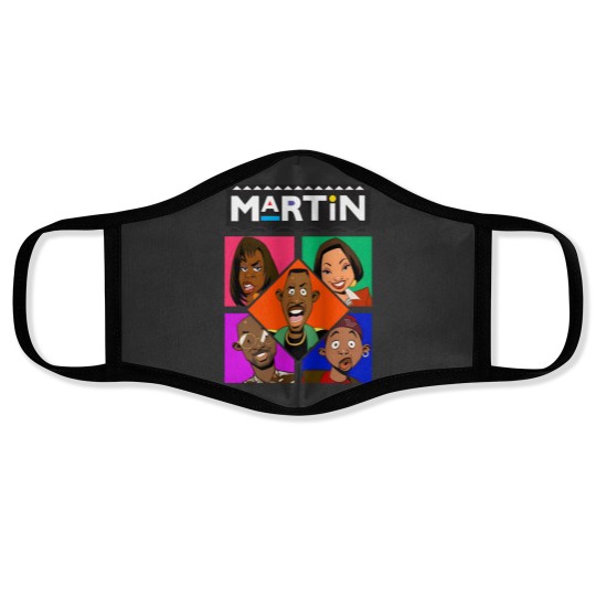 Discover Martin Repeated Face Masks