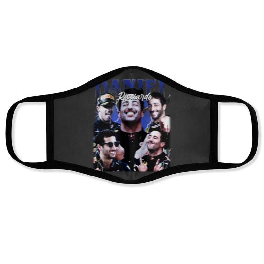 Discover Daniel Ricciardo Vintage Face Masks, Gift For Woman and Man Unisex Face Masks