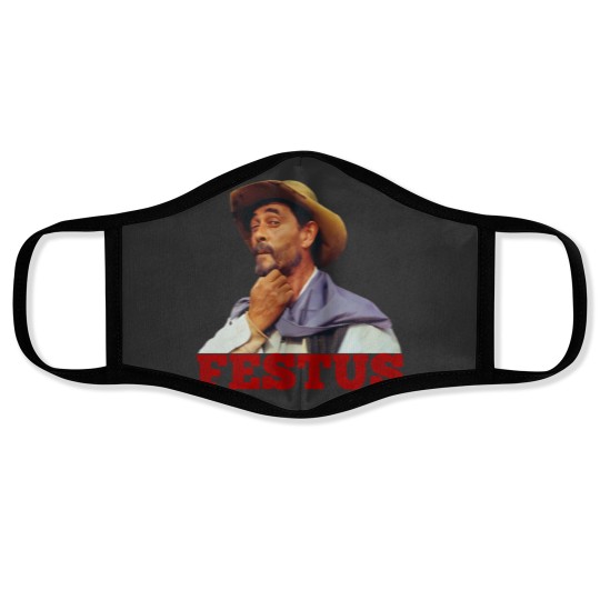 Discover Festus - Gunsmoke - 50s Tv Western Face Masks