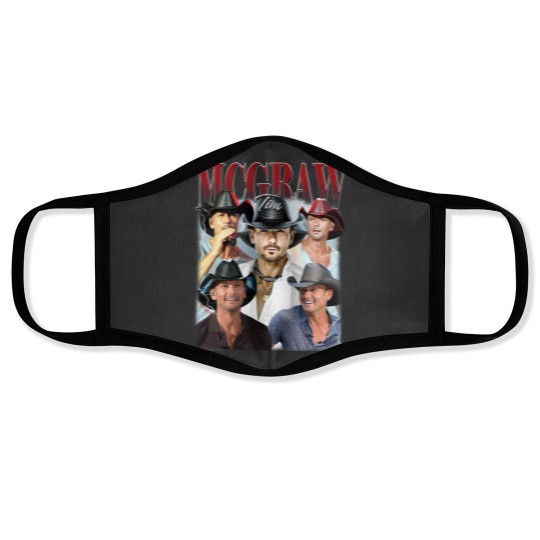 Discover Tim McGraw Vintage Face Masks, Gift For Women and Man Face Masks