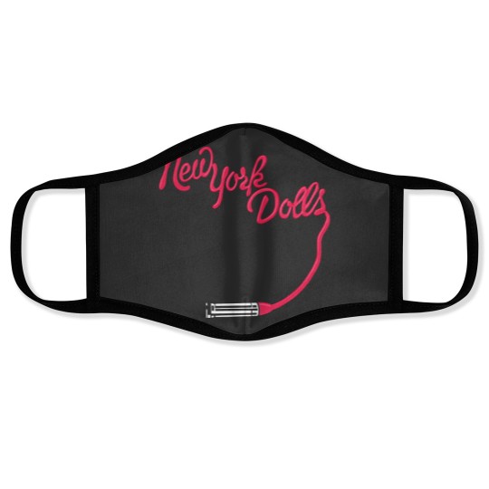 Discover Private New York Dolls World Face Masks