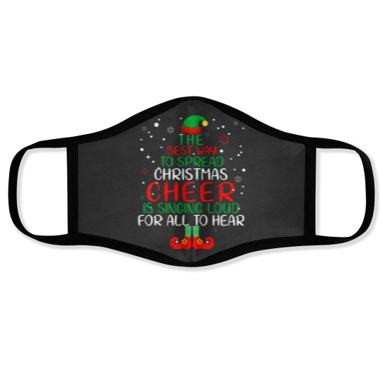 Discover Elf The Best Way To Spread Christmas Cheer Face Masks