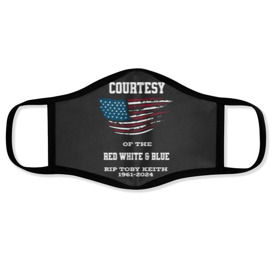 Discover In Memory of Toby Keith 1961-2024 Face Mask