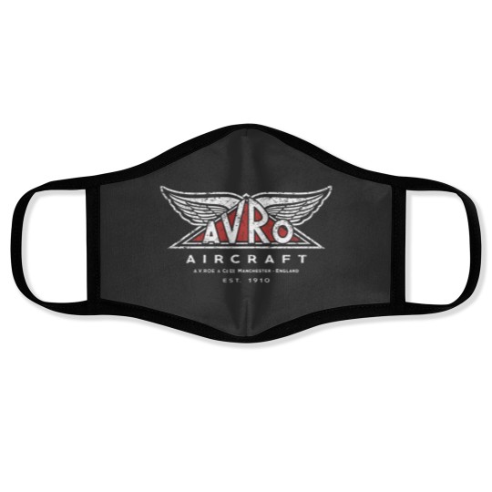 Discover Avro Logo Face Masks