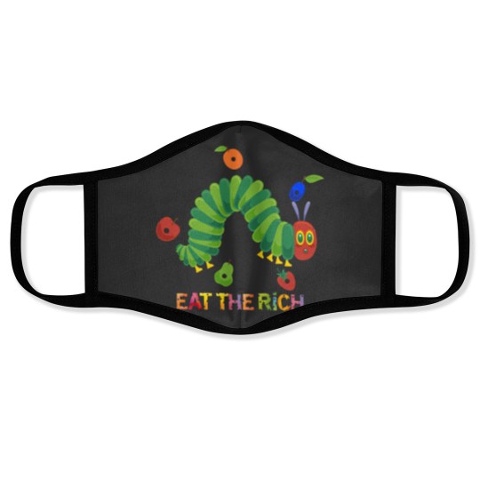 Discover Eat The Rich The Very Hungry Caterpilla Face Masks, Very Hungry