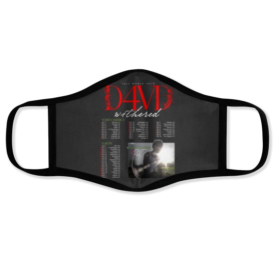Discover D4VD Withered 2025 World Tour Dates Face Masks