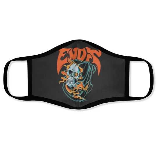 Discover End It Tattoo Badge T-Shirt | End It Band T-shirt | End it Tour Face Masks