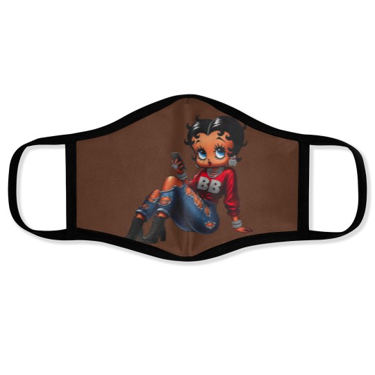 Discover Betty Boop Streetwear Face Masks
