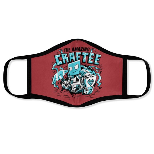 Discover Craftee Merch The Amazing Craftee27 Face Masks