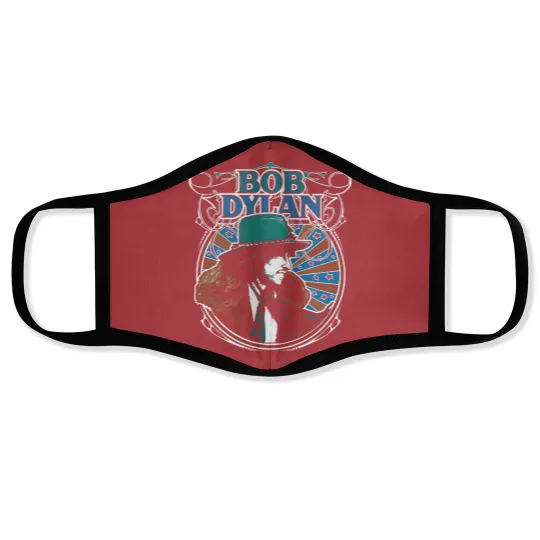 Discover Bob Dylan Music Legend Tour 2024 Face Masks