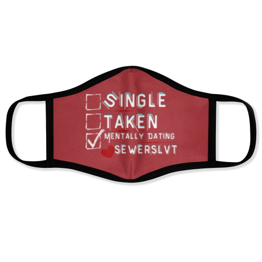 Discover Mentally Dating Sewerslvt Face Masks