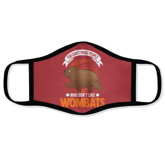 Discover Wombat Australian Wombat Face Masks