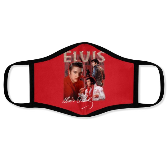 Discover Elvis Presley Face Mask, Elvis Merch