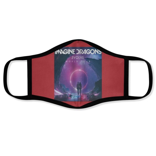 Discover Imagine dragons Classic Kids Face Masks