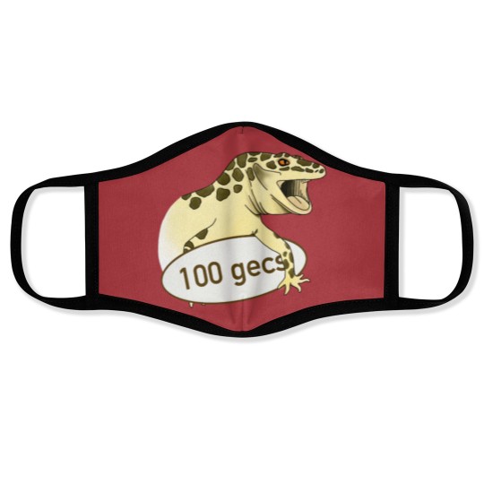 Discover 100 Gecs Gecko Face Masks