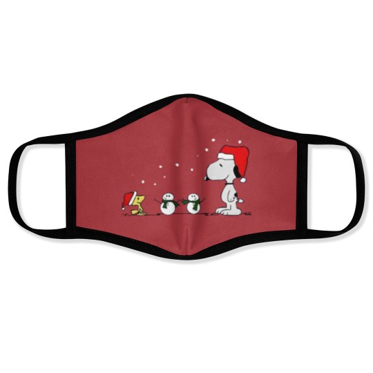 Discover Snoopy Christmas Face Masks