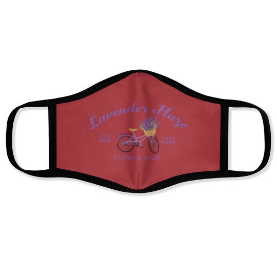 Discover Lavender Haze Embroidered Face Masks, Embroidered Crewneck