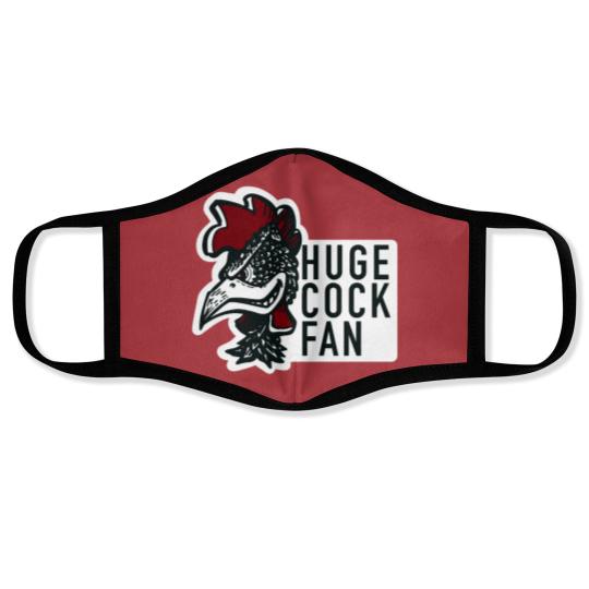 Discover Huge gamecock fan Face Masks