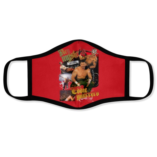 Discover Limited Rey Mysterio x Eddie Guerrero Vintage 90s Face Masks