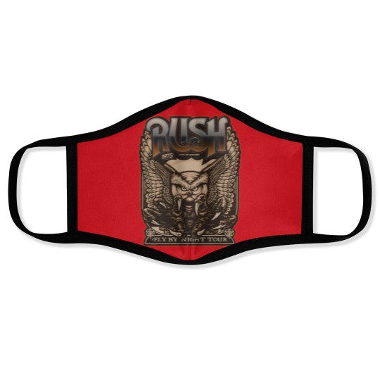 Discover Rush Band Unisex Softstyle Face Masks