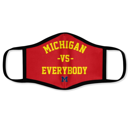 Discover Roman Wilson Michigan Vs Everybody Face Masks, Face Masks