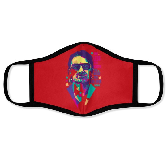 Discover BONO U2 WPAP Face Masks