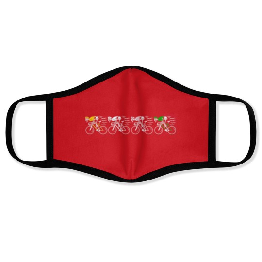 Discover Tour de France Halloween Cycling Face Masks