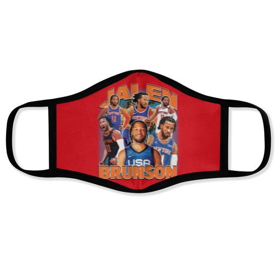 Discover Knicks Jalen Brunson Face Masks