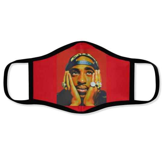 Discover Tupac Graphic Face Masks