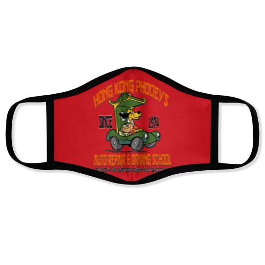 Discover Hong Kong Phooey's Auto Repair _amp_ Driving School Face Masks