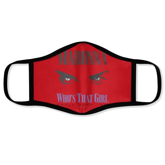 Discover 1987 Vintage Madonna Who's That Girl Tour Face Masks
