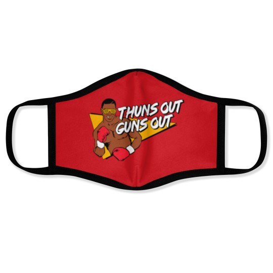 Discover Mike Tyson Thuns Out s Out Face Masks