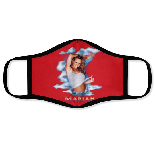 Discover Vintage 2000 Mariah Carey The Rainbow World Tour Face Masks