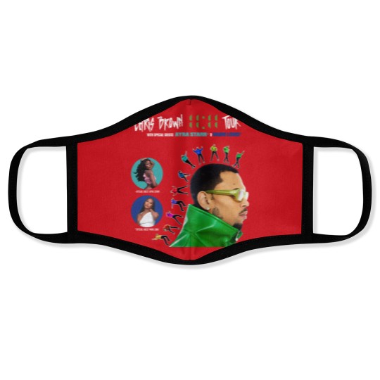 Discover Chris Brown 11:11 Tour 2024 Face Masks - Fan Accessories
