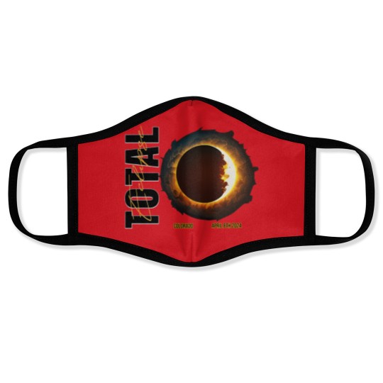Discover Custom Total Solar Eclipse April 2024 Face Masks, America Totality Eclipse 2024