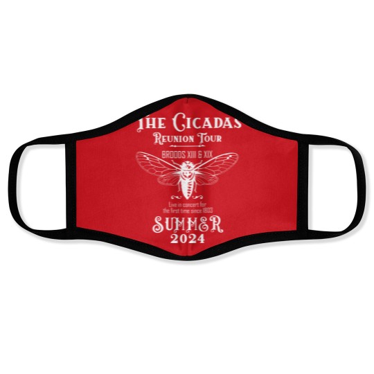 Discover Cicada Concert Tour 2024 Face Masks