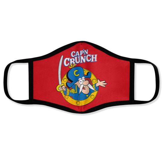 Discover Vintage Crunch Cereal Face Masks Face Masks