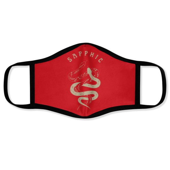 Discover Sapphic Face Masks, Mystical Sapphic Snakes, Boho Celestial
