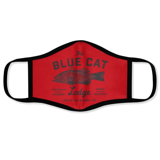 Discover Ozark Blue Cat Lodge Face Masks Classic Unisex Missouri Face Masks