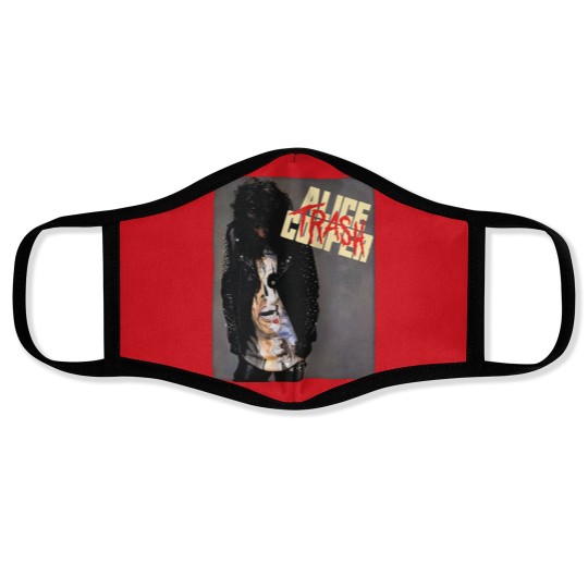 Discover ALICE COOPER TRASH! Classic Face Masks