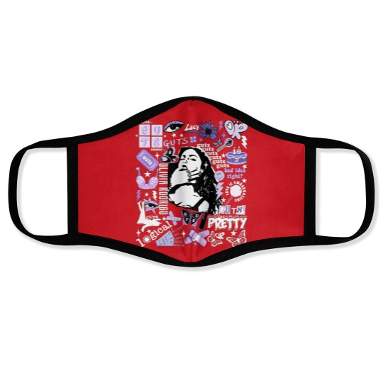 Discover Olivia Rodrigo Guts Face Masks, Guts Tour 2024 Face Masks