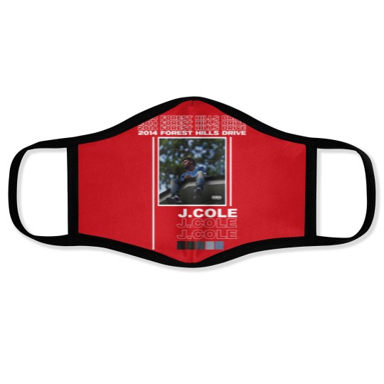 Discover J. Cole album cover Face Masks, 2014 forest hills drive album cover Face Masks,