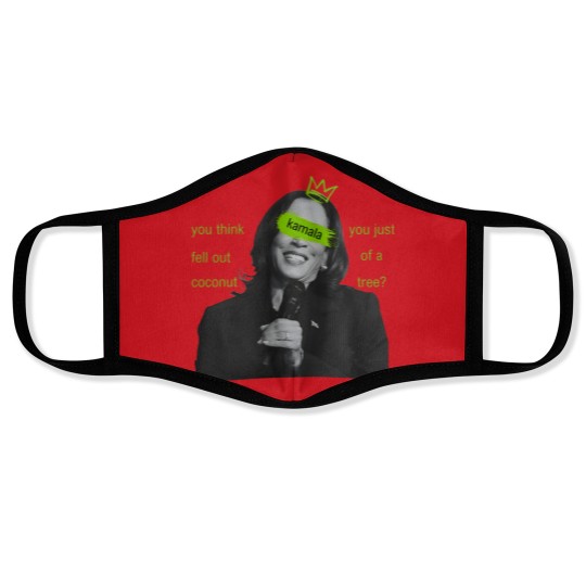 Discover kamala harris brat Face Masks, kamala charli xcx brat Face Masks, kamala meme Face Masks