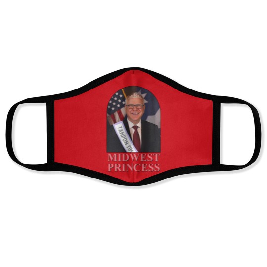 Discover Midwest Princes Tampon Tim Walz Face Masks, Chappel Roan Face Masks