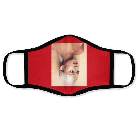 Discover Ariana Sweetener Inspired Graphic Face Masks