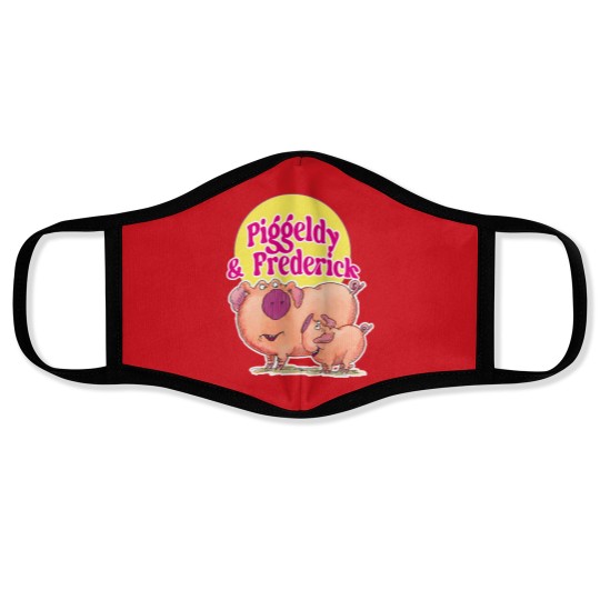 Discover Piggeldy And Frederick Series 1970'S Face Masks