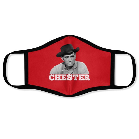 Discover Chester - Gunsmoke - Tv Western Face Masks