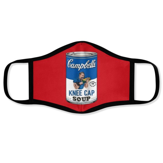 Discover Dan Campbell's Kneecap Soup Graphic Face Masks, Dan Campbell Face Masks